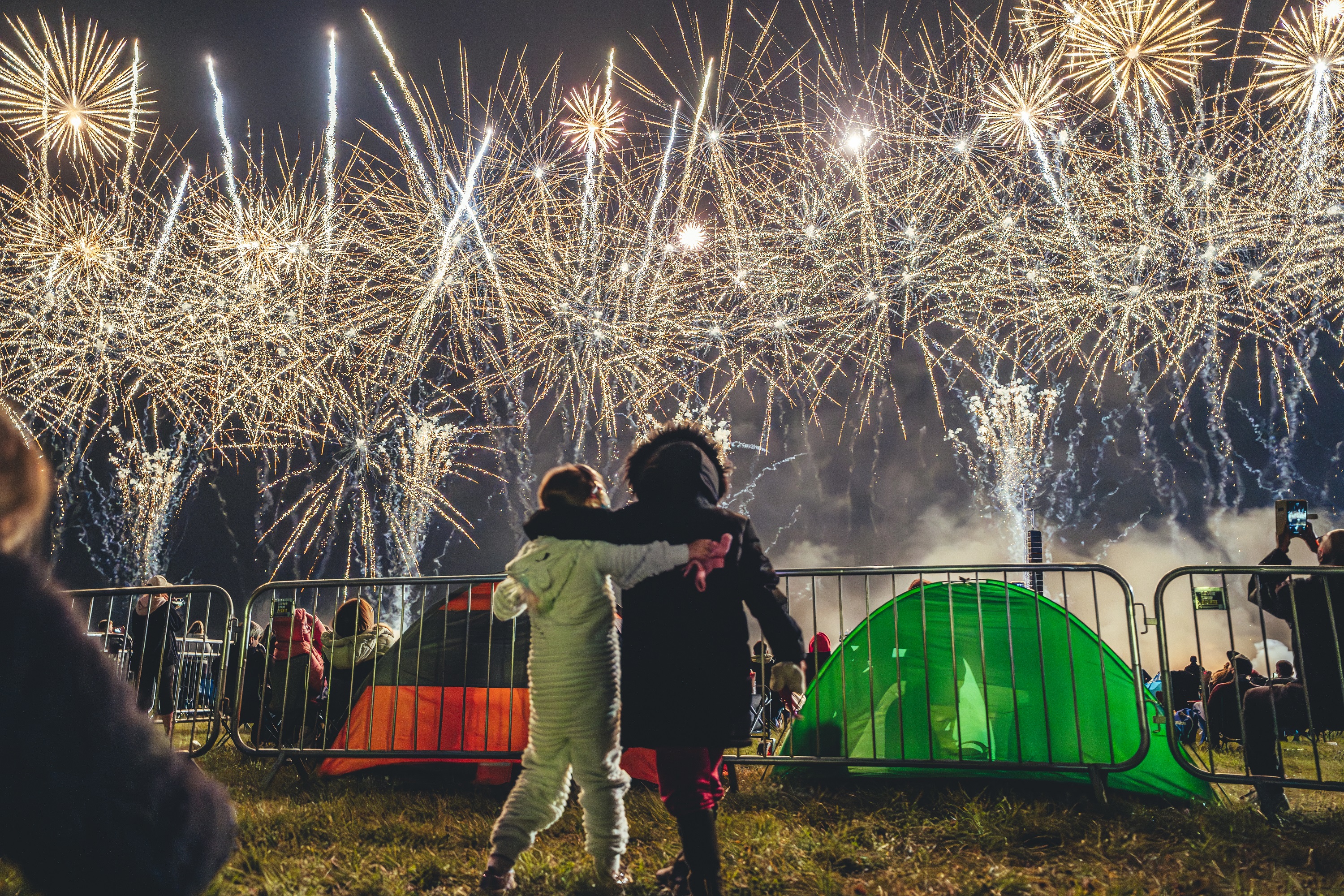 Fireworks over South Cerney